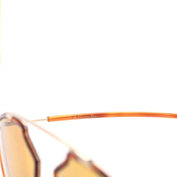 New - DIOR BUTTERFLY SUNGLASSES SOREALRISE 06J70 GOLD/HAVANA 58MM - Picture 8 of 11